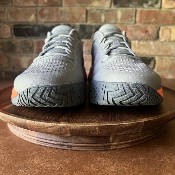 Skechers Viper Court Pro Pickleball Shoes Sneakers Gray Orange Men's 13 - Picture 11 of 16